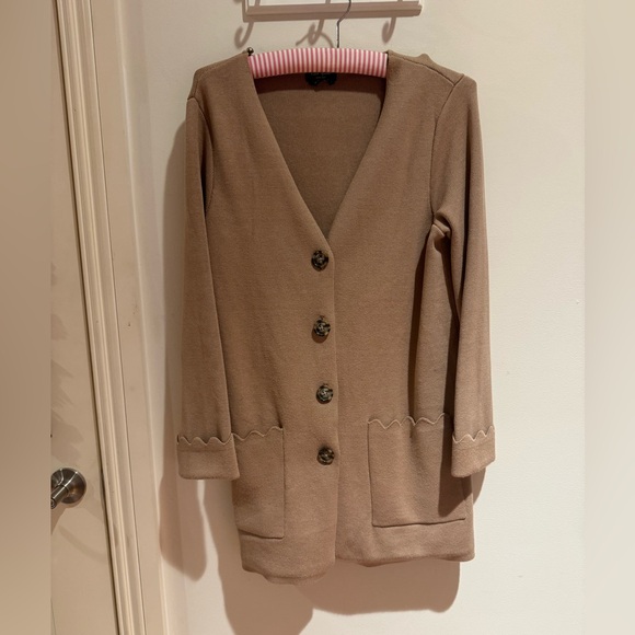 Kate Spade Scalloped Sweater Blazer - Picture 3 of 4